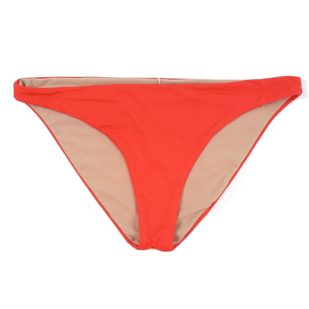 VYB Vicious Young Babes Women's Bikini Bottom XL Red Retro Style Fully Lined NWT